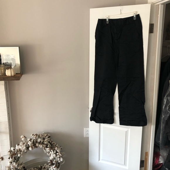Banana Republic black cuffed Martin fit pants - Picture 1 of 5